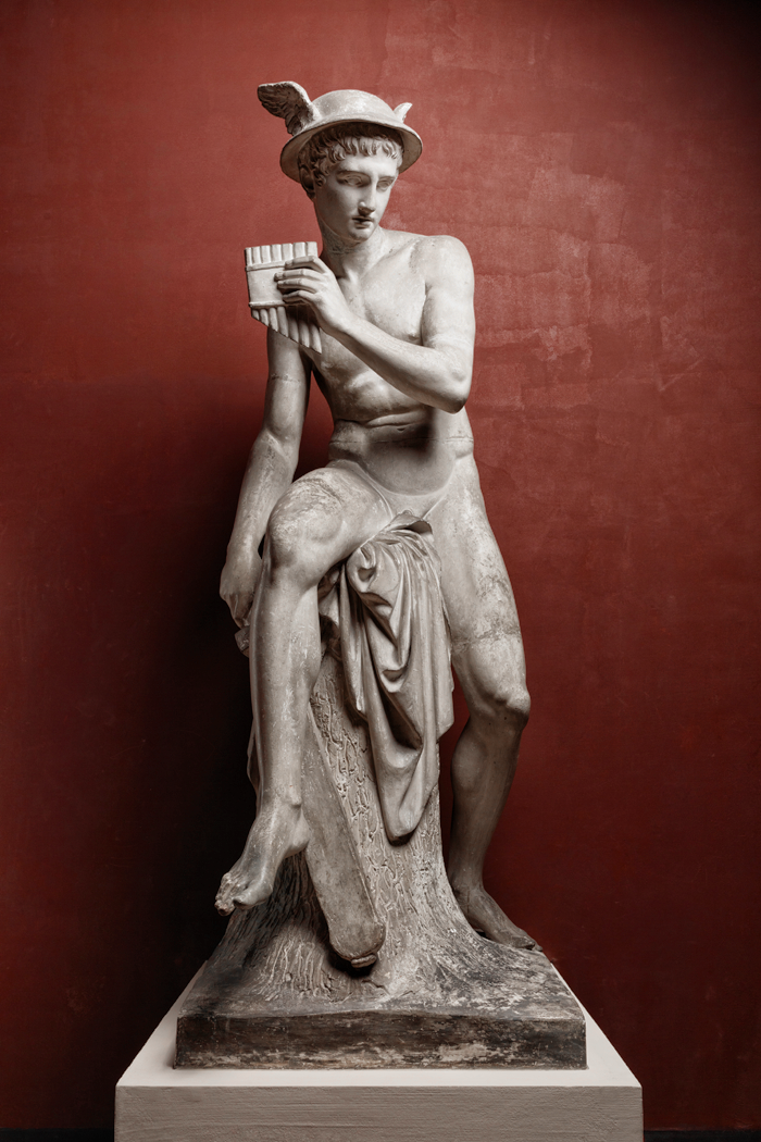 hermesandmercury:  Mercury about to Kill Argus1818Bertel ThorvaldsenPlasterThorvaldsens