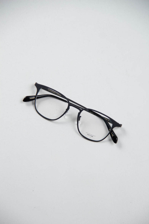 Oliver Peoples - Pressman Optical Frame in Matte Black www.thebureaubelfast.com