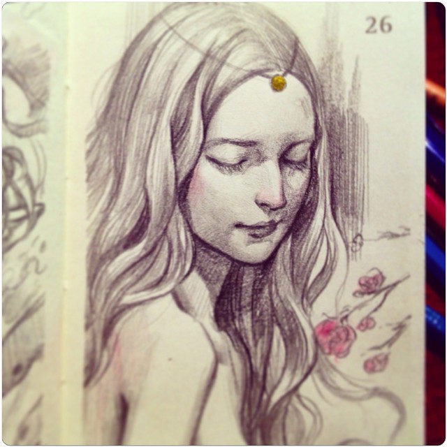 qinni:  More instagram daily-sketch dumpon my dA 