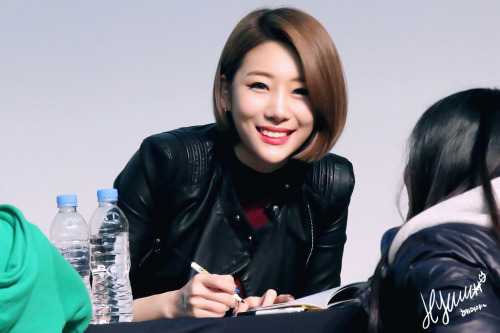 Hyeme (Rania) - Cheongnyangni Fansign Pics