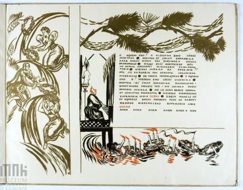 lamus-dworski:Book with Polish carols illustrated by Zofia Stryjeńska (then: Lubańska), 1917. Images