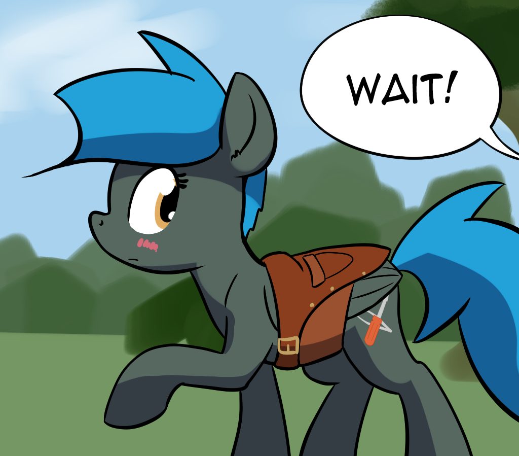 ask-jade-shine:  Yes, the cutie mark. I guess that kind of gives it away, huh?  X3