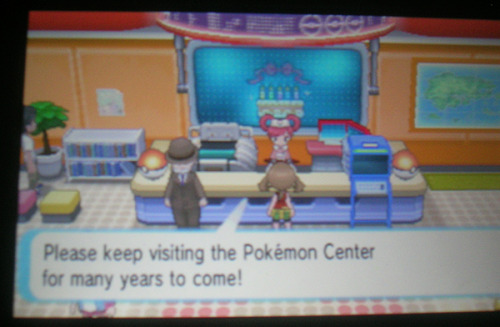 princessharumi:  OKAY BUT I love how Pokemon games now give you Birthday wishes !! Look at the super cute message I got from the center in ORAS <33 