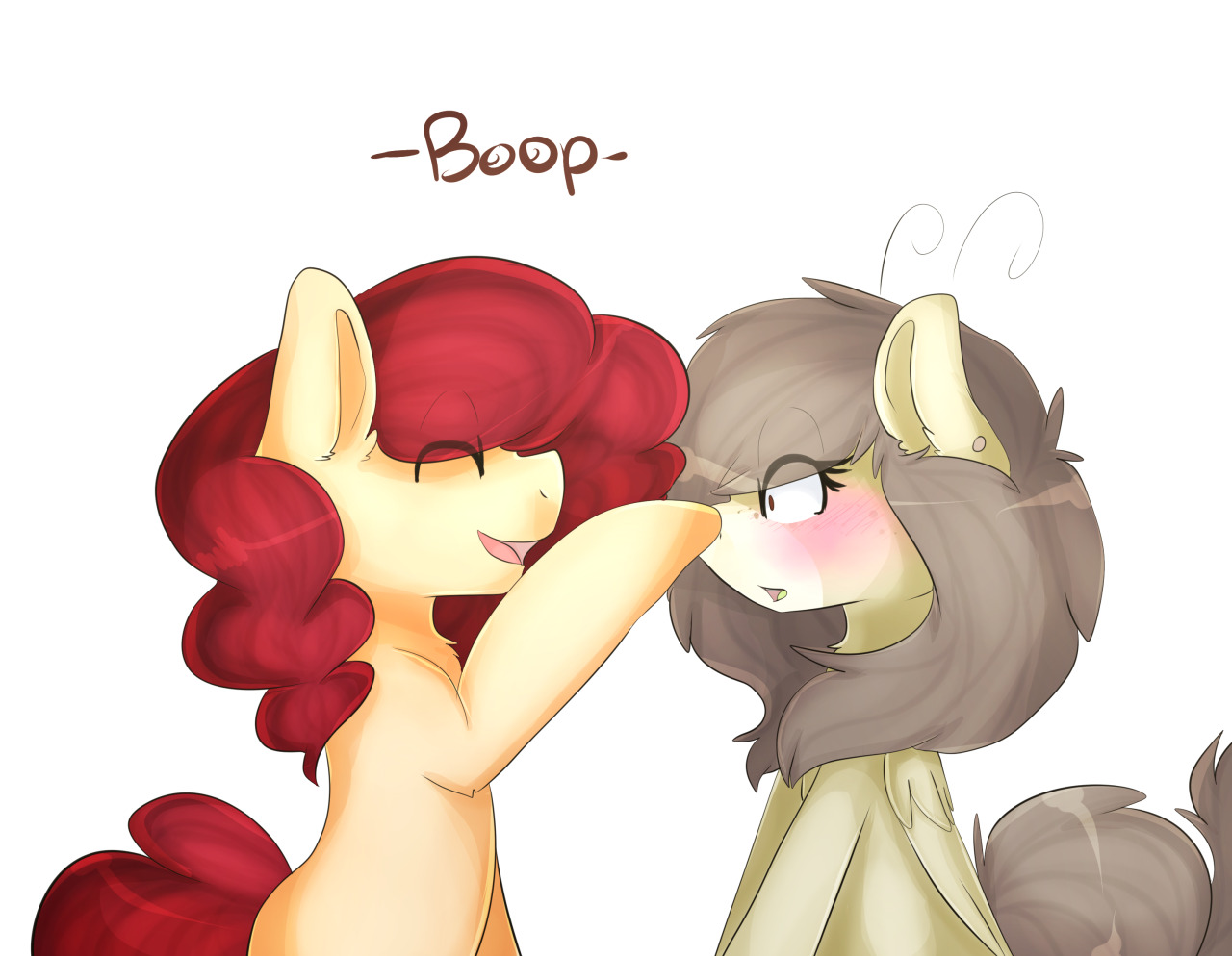 ask-oddends:  Ask # 254 Joshy please don’t poke my nose ovo   X3 &lt;3