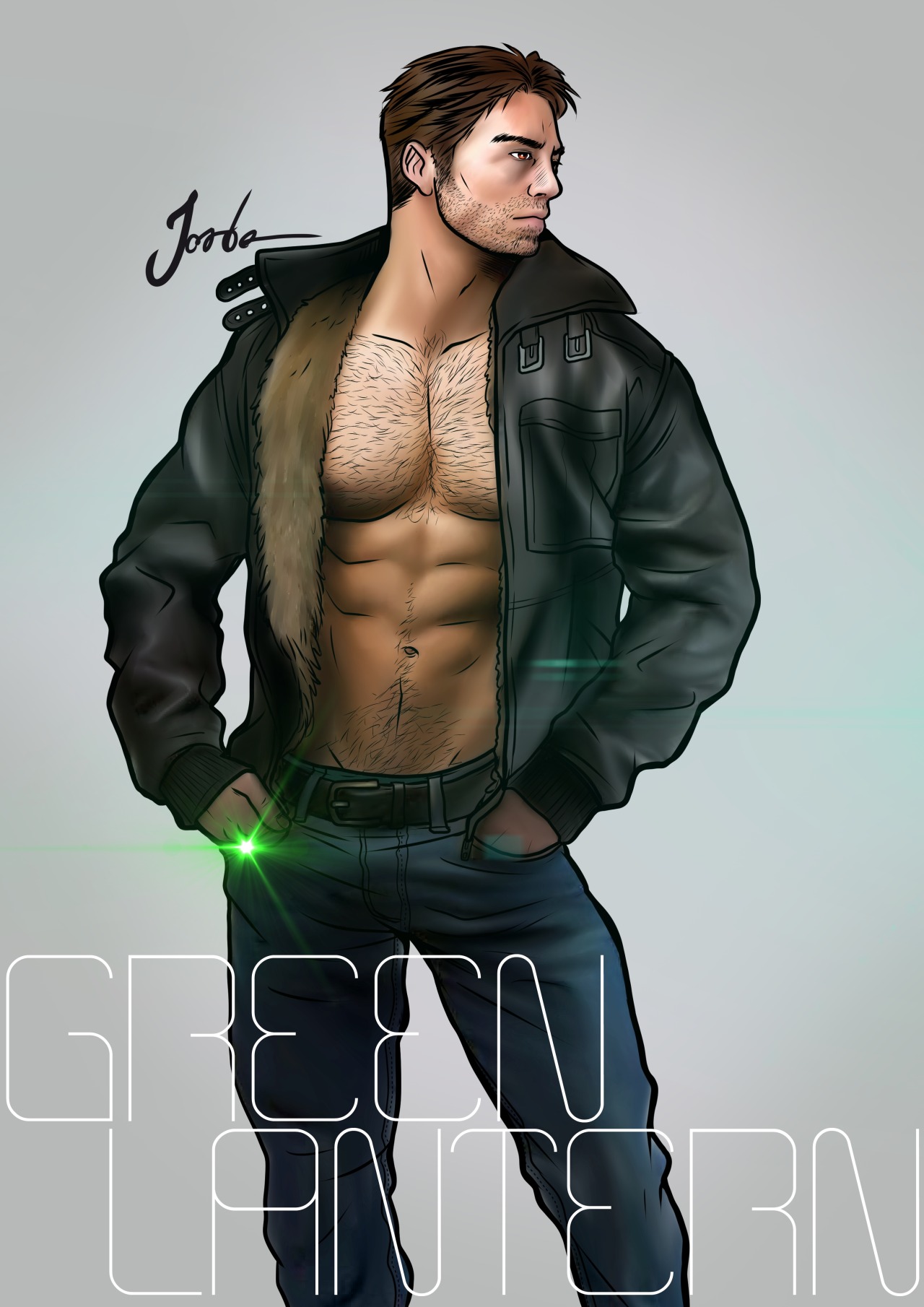 jordenarts:  GREEN LANTERN (Hal Jorden) Design by Jorden Arts