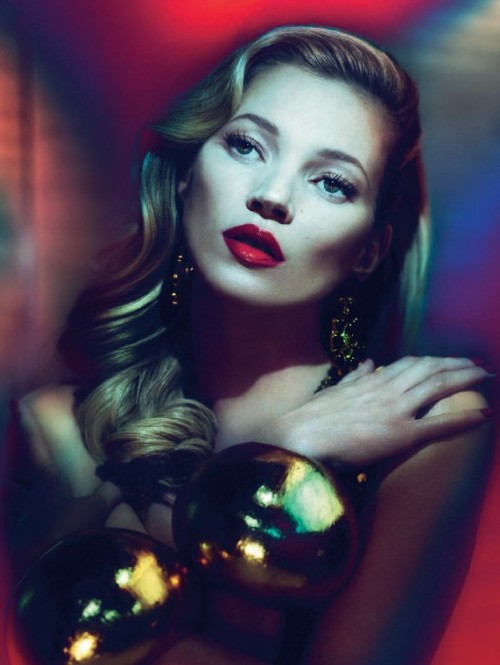  Kate Moss is photographed by Mert Alas & Marcus Piggott in ‘Mighty Aphrodite’ for t