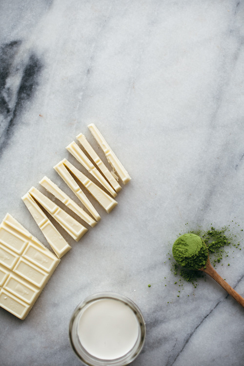 sweetoothgirl:MATCHA WHITE CHOCOLATE GANACHE