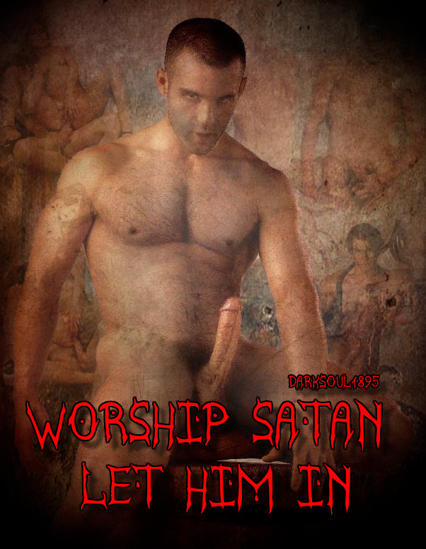 daddyworshiplove: darksoul1895:  darksoul1895: cum follow me to Satan ….     make