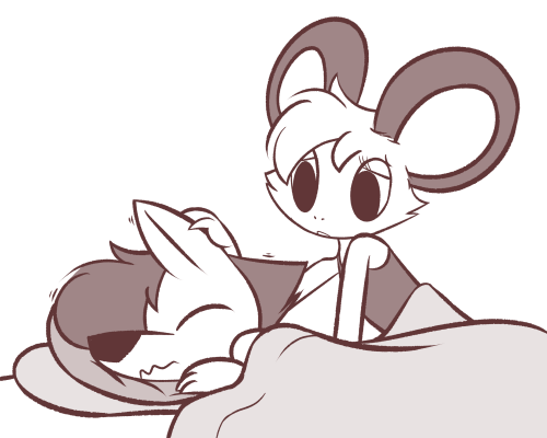theartmanor:Hug the boyfriend when he get nightmare shivers!D’aww <3