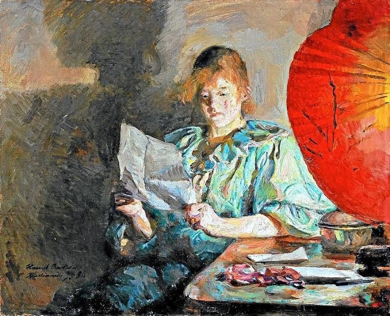 mudwerks:  (via Figuration Feminine: Harriet Backer (1845-1932))  Evening Interior