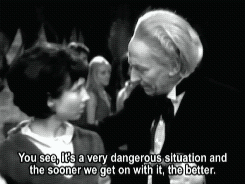 Today Is 1/1 So GIFs Of The 1st Doctor (Hartnell, Bradley, And Hurndall)
