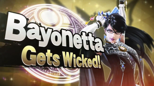 tinycartridge:  Bayonetta joins the Smash Bros. roster too! ⊟ It’s witch time! Apparently she was the victor of the Smash Ballot we’ve all been waiting on the results for? She received the most votes in Europe and was one of the most popular characters