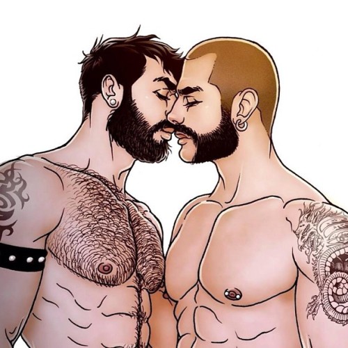 axxionman:  ismaelalvarez:  Un beso a medias…  (via TumbleOn ) 