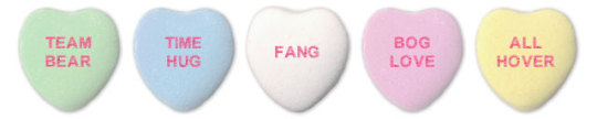Candy Heart messages written by a neural network