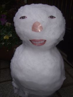 neeeeeew:  だれもが二度見する「キモい雪だるま」の作り方