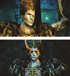 talkingdarkspawn:I apologise for what I must do. I do not wish to be your enemy.  ∟ Requested by Sil
