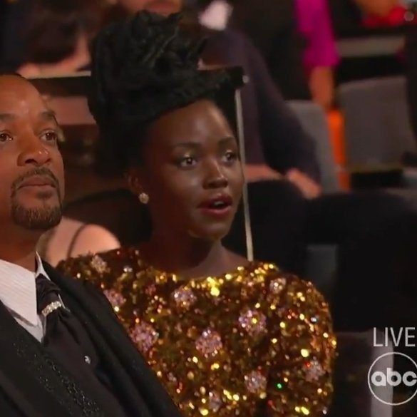 augustdementhe:nicksand:Lupita’s face though. Scared and aroused. 