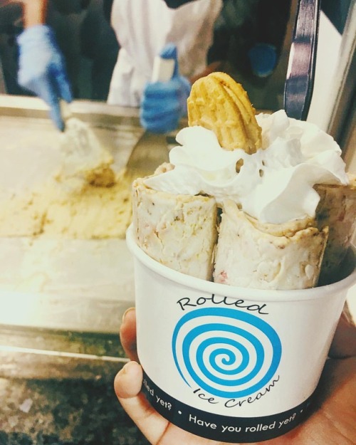 Have you rolled yet? Featuring: &ldquo;The Elvis&rdquo;- House cream, bananas, peanut butter