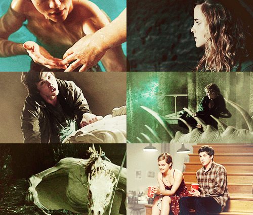 ticktocknightlocked:   FAKE MOVIE AU → Sci-fi/Adventure  Starring: Logan Lerman and Emma Watson     A pair of best friends discover a mysterious fountain filled with gold coins during a walk in the forest. The overly curious boy (Lerman) reaches inside