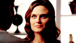purplelephantsarewrong:favourite bones hairstyles: brennan + curls