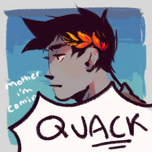 hexaes:  zagreus doesn’t know what ducks are and this distresses me greatly