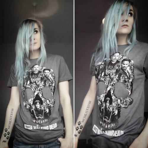 Just to let you know, I&rsquo;m in loooove with my new The Walking Dead tshirt. Carry on. #finni