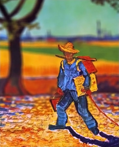 laughing-all-the-way: jdrox: danceabletragedy: Van Gogh’s Paintings Get Tilt-Shifted by Serena