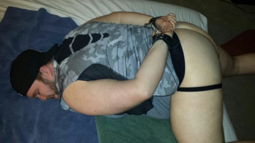 huskerbeef:  A few shots of my ass after getting railed on.