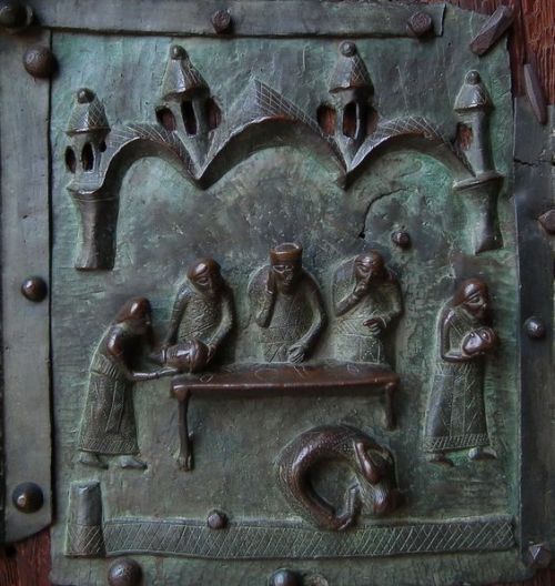 kutxx:3.Bronze Door12th century, bronze, Basilica di San Zeno, Verona