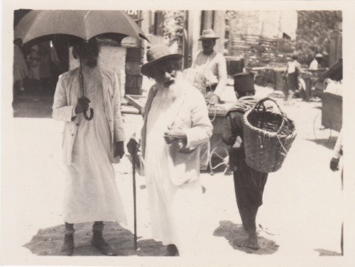 Yemenite Jews in Tel Aviv, 1931.