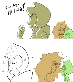 zottgrammes:  Jasper and Peridot try to understand.Yellow