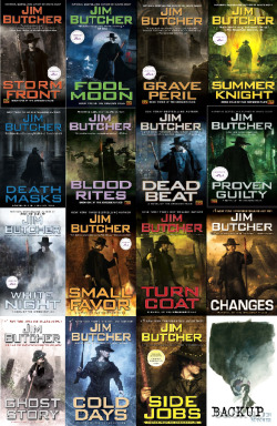 namewithak:  Day 03 - Favorite series* The Dresden Files, Jim Butcher. What do I love about this series? Hmm… Okay, let’s start with the characters. First of all, our protagonist. Harry (aside from the hilarious HP jokes) is a gem of a character.