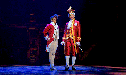 Jonathan Groff As King George In Hamilton