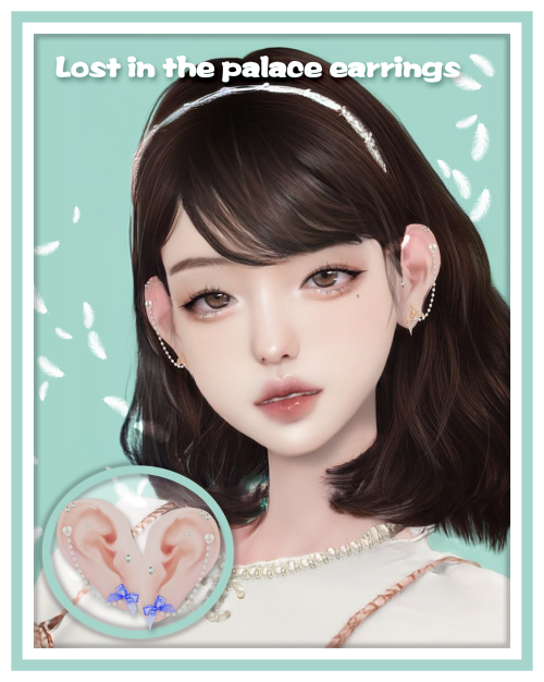 [KIKIW]Lost in the palace earrings

♥New mesh♥5 colors♥Base game compatible♥Female♥HQ textures♥Custom thumbnails♥Recoloring Allowed: Yes - Do not include mesh♥DL:Patreon（VIPⅢ）⭐Reuploading to any forum or website is not permitted.  Repacking is not permitted. 

禁止分流到任何论坛和网站。禁止以任何形式打包分享。

⭐ #TS4#ts4 sims#ts4cc#ts4 cas#accesorios#sims cc #sims 4 cc #female#s4cc female #sims 4 female cc #ts4 female #ts4 cc female #earrings#ts4 earrings