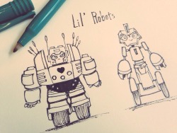 ichizerokun:  Lil'Robots Near you.