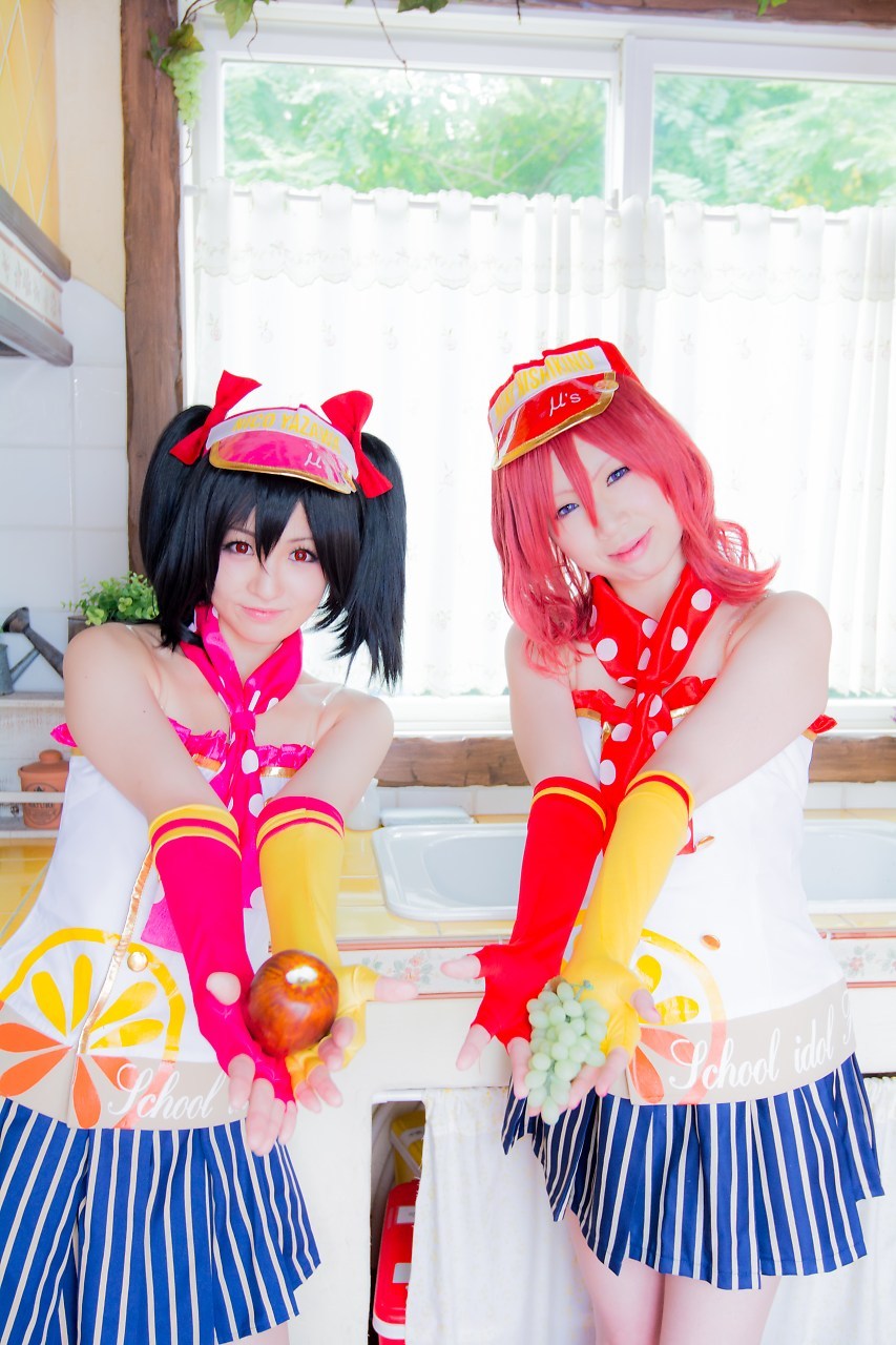 Love Live!Yazawa Nico &amp; Nishikino Maki (Yuka &amp; An) 3HELP US GROW