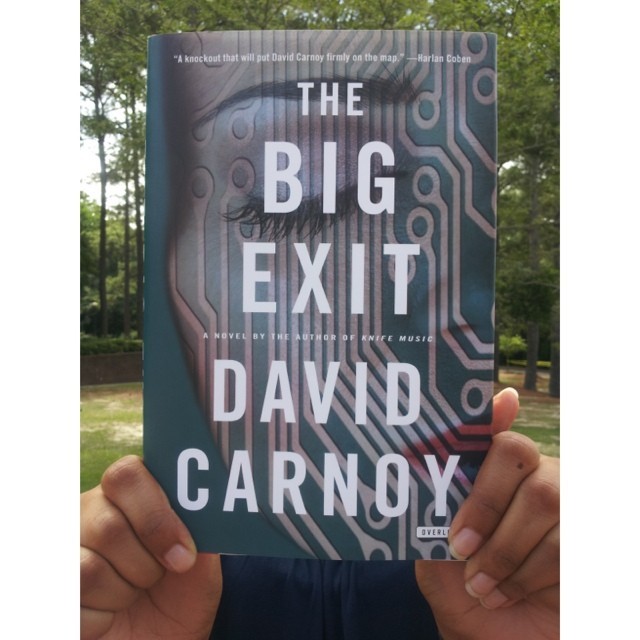 From the New Books Shelf: “The Big Exit” by @overlookpress author @DavidCarnoy. Available for checkout! #MysteryFiction #SummerReading #PicturesOfText #NewBooks #NewBooksShelf #ChesnuttLibrary #FayState #BroncoPride #FSUBroncos (7.30.2014) (at...