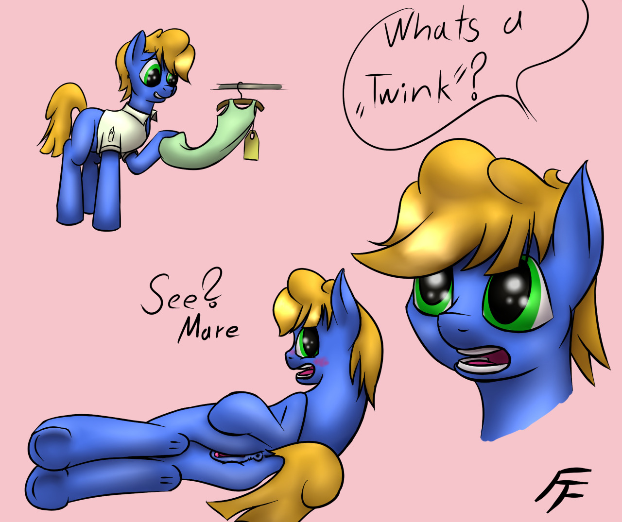 frecklesfanatic:  So I made some Drawings of @mcsweezy s unnamed reverse Trap OC .