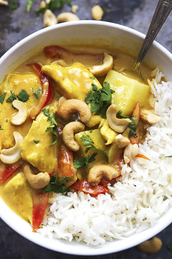 do-not-touch-my-food:  Coconut Curry Cashew