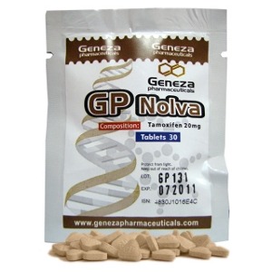 GP Nolva is an post cycle steroid and is made by Geneza Pharmaceuticals. The active substance is Tamoxifen Citrate.GP Nolva (Nolvadex) by Geneza Pharmaceuticals is probably the most popular ancillary drug for male steroid users who wish to avoid the estro