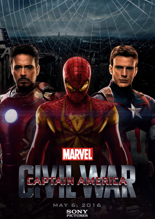 ed-pool:  Fan Made Captain America: Civil War Poster