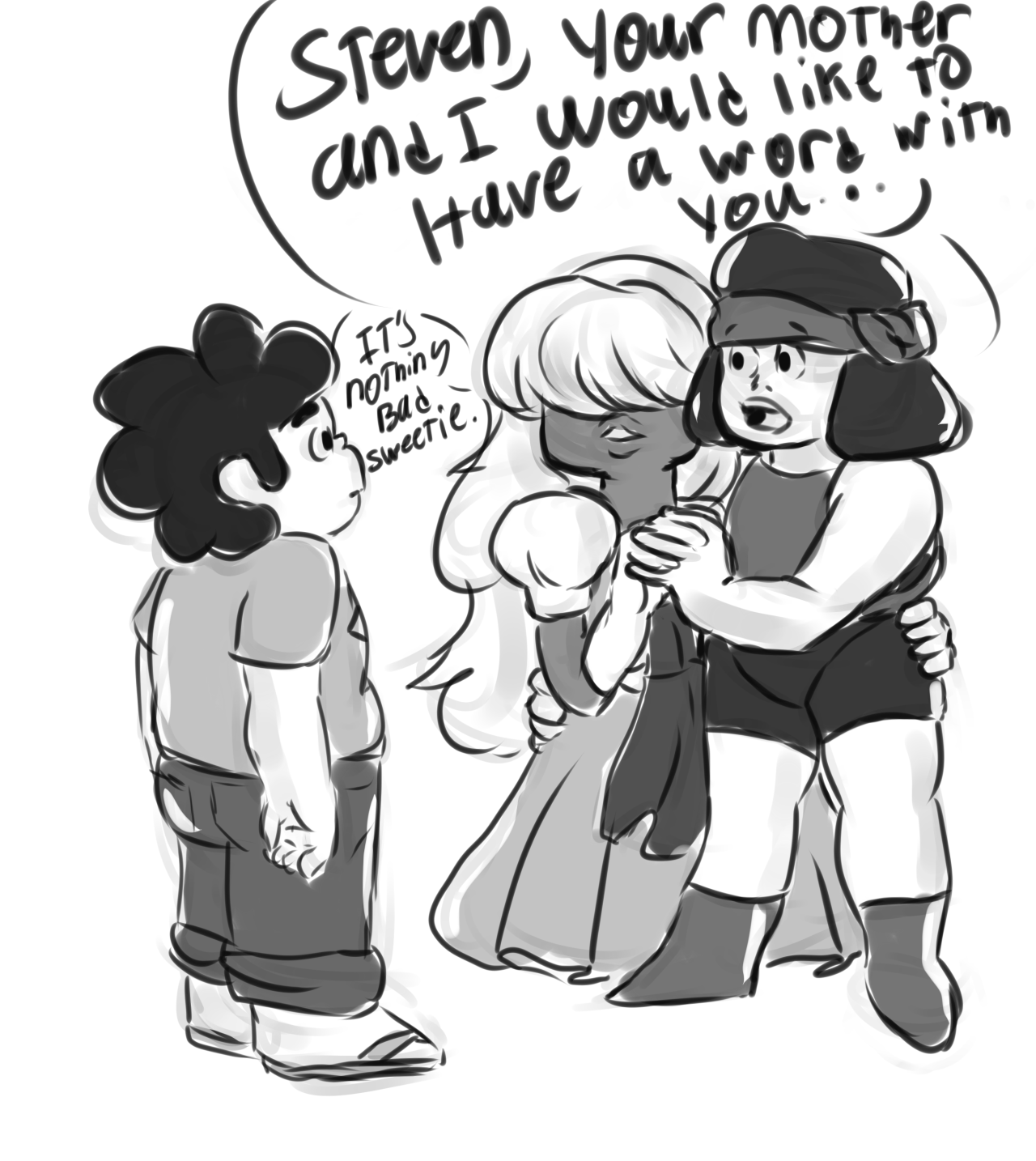 jen-iii:After finding out about these two, I can only think of every motherly Garnet