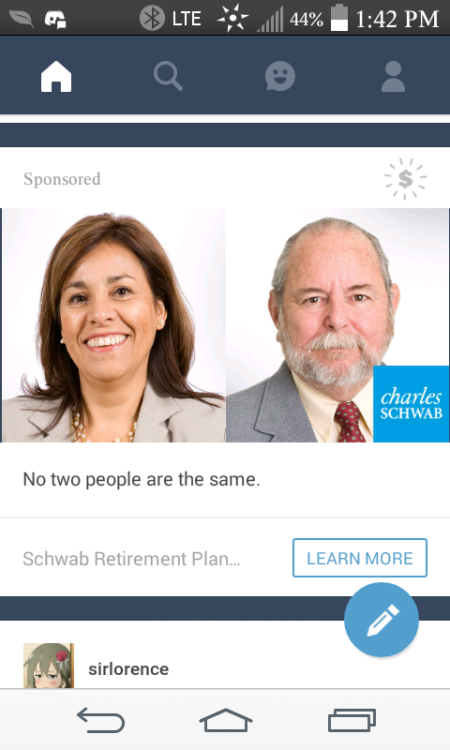 maxiesatanofficial:Some for example are thirtysomething smiling women while others are older men wit