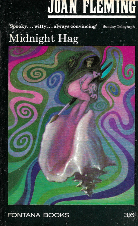 Midnight Hag, by Joan Fleming (Fontana, 1968). Cover art by Tom Adams.From eBay.