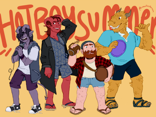 smallestbrown:HEY DUDE, CAN WE SIDEBAR FOR A SEC?[ID: fullbody portraits of the bon frères from the 