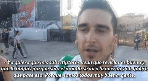 i-troll-u-with-love:  Mensaje de concientización del ambiente, por Mangel Rogel. 