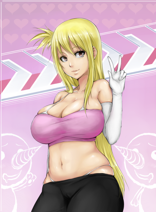 rule34andstuff:  Fictional Characters that I would “wreck”(provided they were non-fictional): Lucy Heartfilia(Fairy Tail).