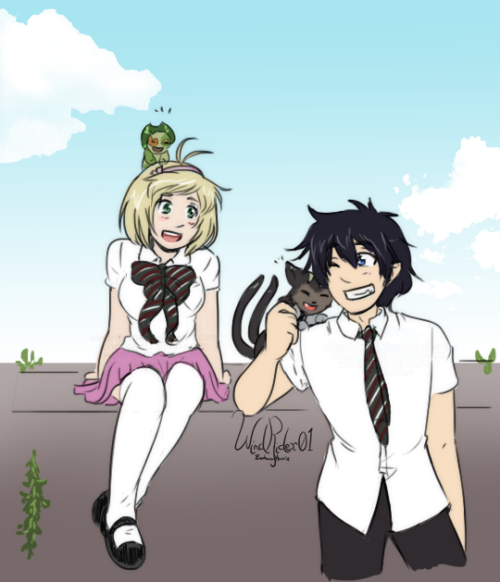  ♚ Commission Info ♚ Rewatching Blue Exorcist and I forgot how much I love these beans