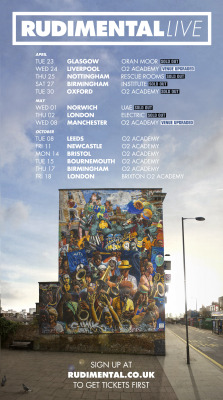 Therealrudimental:  Uk! We’re Going Back On Tour In October! Pre-Sale Live On Tuesday