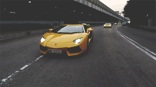 cargifs:  Hard stop. 